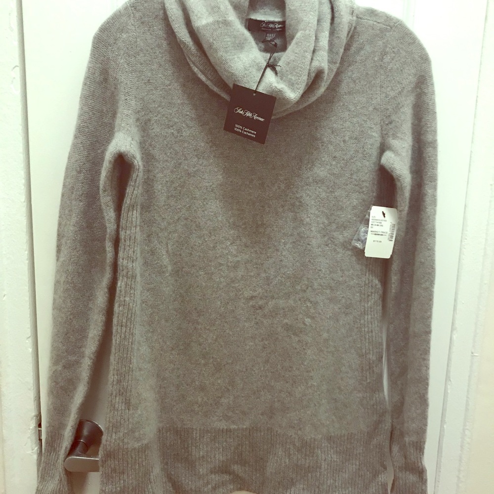 Saks Fifth Avenue brand 100% cashmere sweater